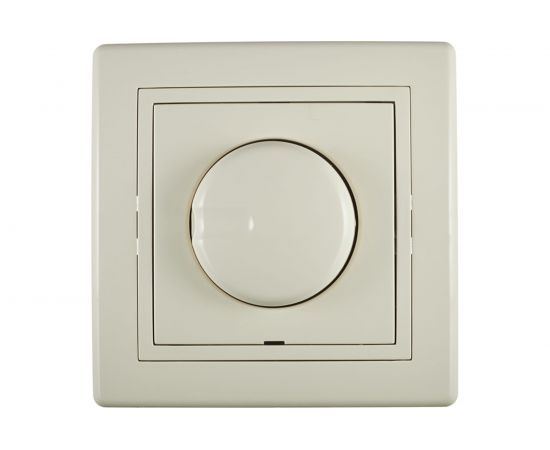 Диммер Aling-conel PRESTIGE с поворотным однополюсным выключателем 40-400VA, бежевый 6173.99 113070 – изображение 2
