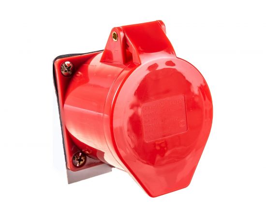 Розетка Schneider Electric ОП 32А 380В 3P+E+N тип. роз. 125 IP44 26033DEK – изображение 3