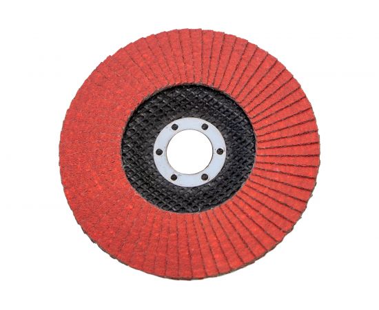 Круг лепестковый торцевой (125х22.23 мм; керамика; P80) ОАО Волжский абразивный завод Н0156036 – изображение 3
