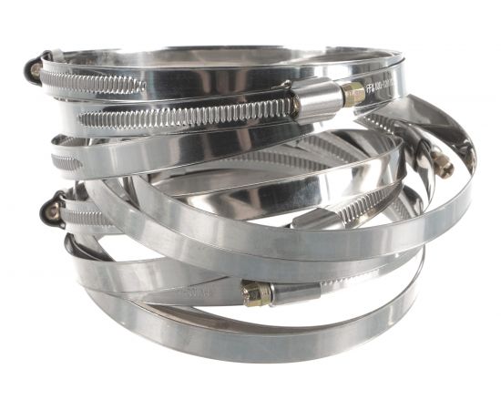 Червячный хомут FORTISFLEX PL-12/W2 100-120 мм 69020 – изображение 3