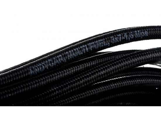 Шланг резиновый для топлива с внешней оплеткой (3х7 мм; 16 атм.; бухта 15 м) Andycar AMF03016 – изображение 4