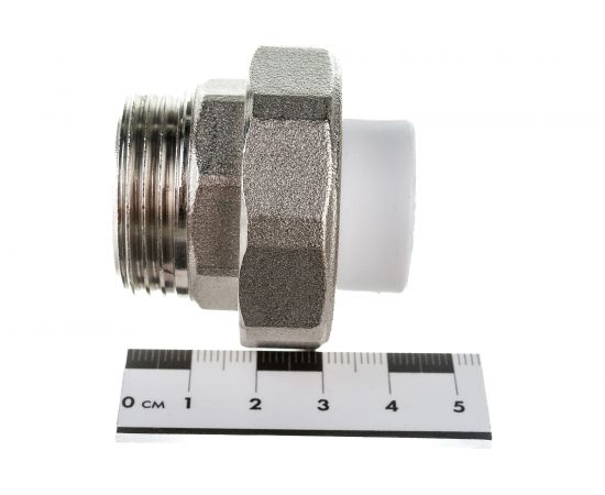 Комбинированная муфта SLT AQUA разъемная, НР 20х1 мм, американка SLTFM6203 – изображение 4