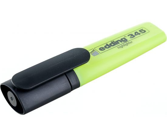 Заправляемый текстовыделитель, клиновидный наконечник Edding 2-5 мм Желтый, E-345/5 – изображение 4