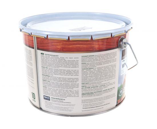 Деревозащитное средство на водной основе Текстурол WOOD AQUA MATT палисандр 10л Лк-00008242 – изображение 4