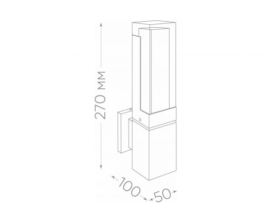 Уличный светодиодный светильник FERON DH601, 5W, 250Lm, 4000K, черный, 11705 – изображение 5