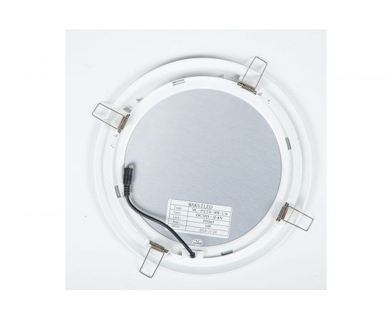 Встраиваемый светильник MAKSILED 16Вт, 220В, 550лм, d=270x28мм, 2800К ML-P270-WW-US – изображение 5