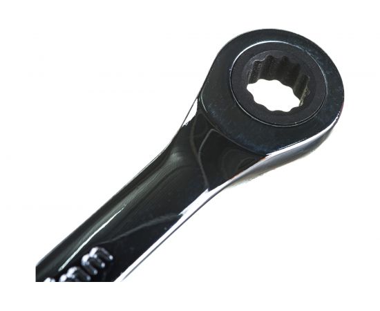 Комбинированный трещоточный ключ 7мм на держателе ЭВРИКА ER-21107H – изображение 5