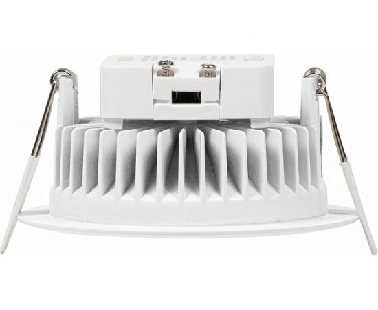 Встраиваемый светильник MAKSILED 12Вт, 220В, 950лм, монтаж.отв. 100мм, 3000К, диммируемый ML-IN-K12W-WW – изображение 6