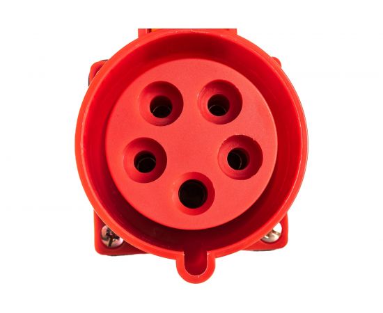 Розетка Schneider Electric ОП 32А 380В 3P+E+N тип. роз. 125 IP44 26033DEK – изображение 6