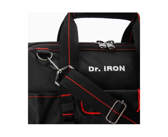 Сумка для инструмента Dr. IRON 360x150x230 мм, с ремнем DR1004 – изображение 7