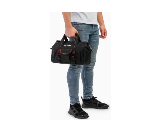 Сумка для инструмента Dr. IRON 360x150x230 мм, с ремнем DR1004 – изображение 9