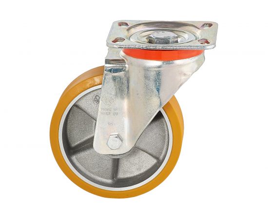 Колесо с вращающейся опорой и пластиной крепления (125 мм; 350 кг) Tellure rota 657603 – изображение 10