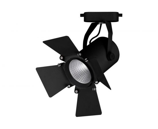 Трековый светодиодный светильник на шинопровод FERON 20W, 1800 Lm, 4000К, 35 гр, черный, AL110 32557 