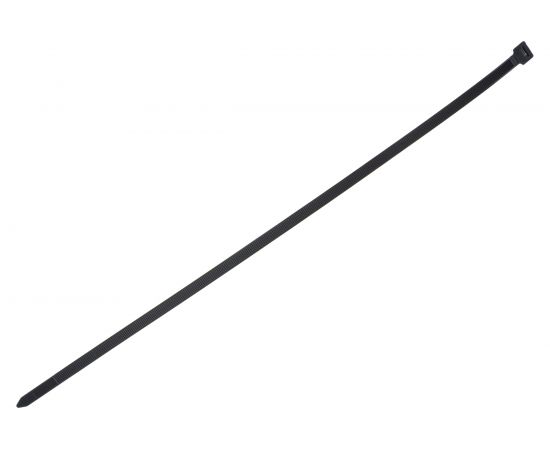 Кабельный хомут Экопласт 7.6х400 мм, черный 45405BL 