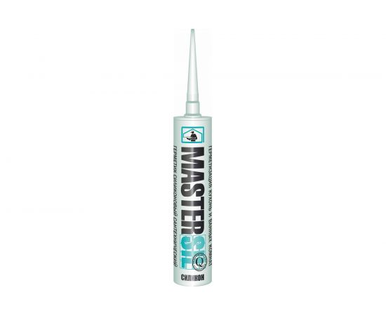 Силиконовый герметик Mastersil (санитарный; бесцветный; 310 мл) 1360/С 