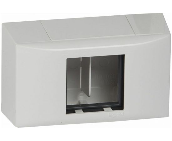 Рамка Legrand Mosaic - 2 модуля - для DLPlus с профилем 20 мм - белая 031611 