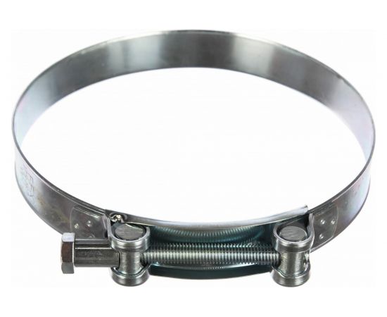 Силовой хомут Nord-Yada Д: 149-161 мм, Ш: 26 мм, Т: 1,7 мм, болт: М10х85, оцинкованная сталь 906010 