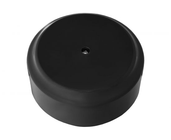 Монтажная коробка Bylectrica КМ-450 открытой установки, без сальников, диаметр 80 мм, серия РЕТРО, черный, КМ-450 