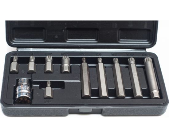 Набор бит (11 предметов; М 5-12 сплайн) СЕРВИС КЛЮЧ 76441 