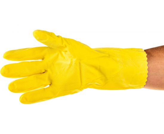 Лате��сные химостойкие перчатки АМПАРО Люкс р. XL, 3 пары 6850 (477566)-XL 