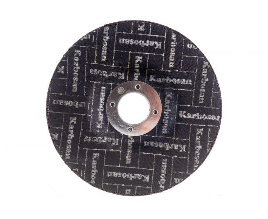 Диск шлифовальный по нержавеющей стали 125х6.4х22 мм INOX Karbosan 10690 – изображение 2