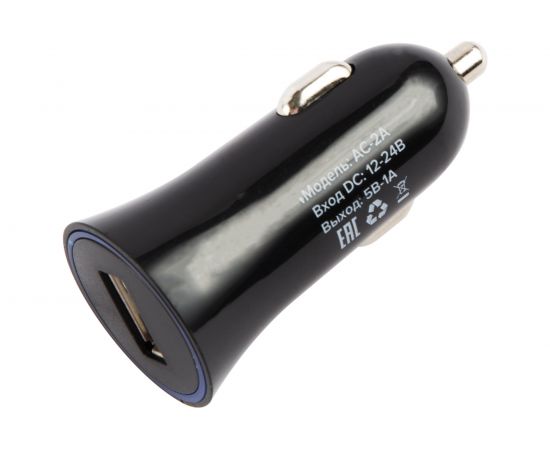 Автомобильное зарядное устройство Red Line 1 USB, 1 A УТ000028615 – изображение 2