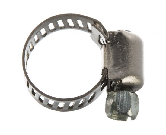 Хомуты Зубр ЭКСПЕРТ, нержавеющая сталь, просечная лента 8 мм, 8-13 мм, 5 шт 37811-08-13-5 – изображение 2