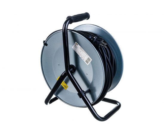 Удлинитель на металлической катушке с термозащитой 4х50м УК50 КГ3х1.5 IP44 IEK Professional WKP16-16-04-50-44 277742 – изображение 2