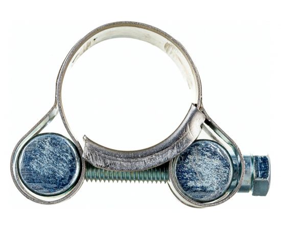 Силовой хомут Nord-Yada Д: 20-22 мм, Ш: 18 мм, Т: 0,6 мм, болт: М5х40, нерж. сталь 903114 – изображение 2