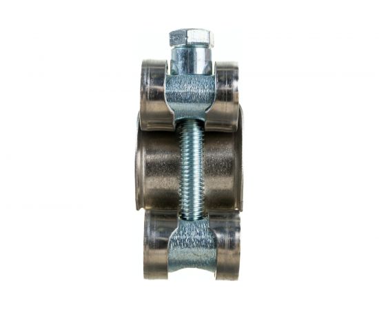 Силовой хомут Nord-Yada Д: 20-22 мм, Ш: 18 мм, Т: 0,6 мм, болт: М5х40, нерж. сталь 903114 – изображение 3