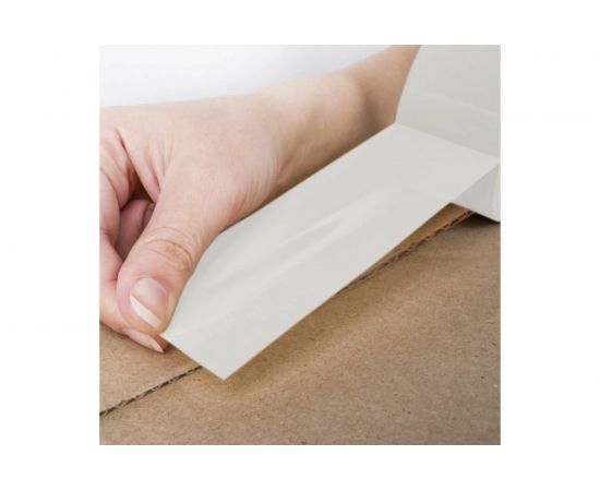 Клейкая упаковочная лента BRAUBERG 48 мм х 66 м, белая, толщина 45 микрон 440158 – изображение 3