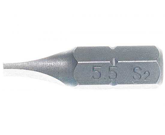 Бита плоская 5.5х1 мм, 25 мм BOVIDIX 6255525 – изображение 3