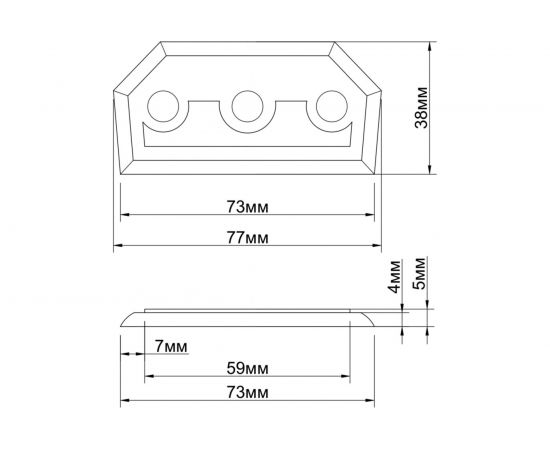 Набор шпателей для формовки и затирки швов Супримпласт бирюзовый, 4 шт 2NFZ4_03H – изображение 3