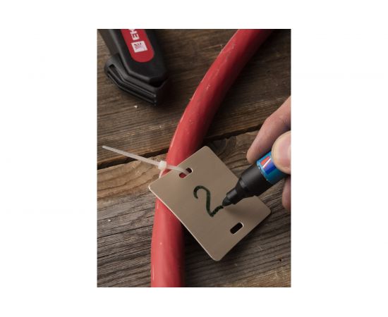 Маркировочная мягкая бирка EKF У-134М 100 шт. большой квадрат PROxima SQmm-134-bs – изображение 3