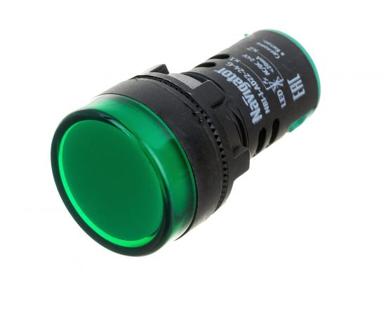 Индикаторная лампа Navigator NBI-I-AD22-24-G зеленая, d22мм, 24В AC/DC 82807 – изображение 3