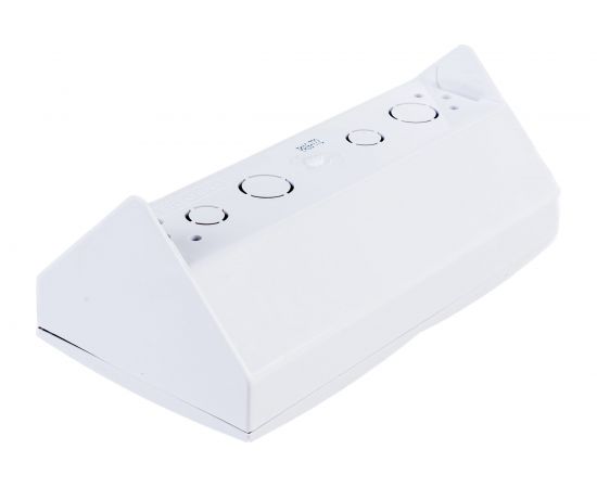 Розетка Bylectrica 2-местная, угловая открытая установка, с заземляющим контактом, серия УЮТ, белый, РА16-772 – изображение 4