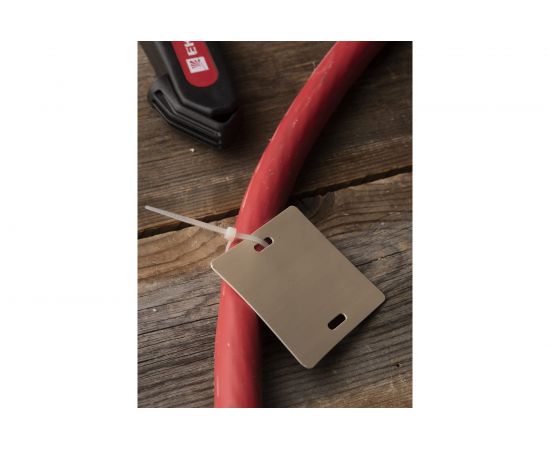 Маркировочная мягкая бирка EKF У-134М 100 шт. большой квадрат PROxima SQmm-134-bs – изображение 4