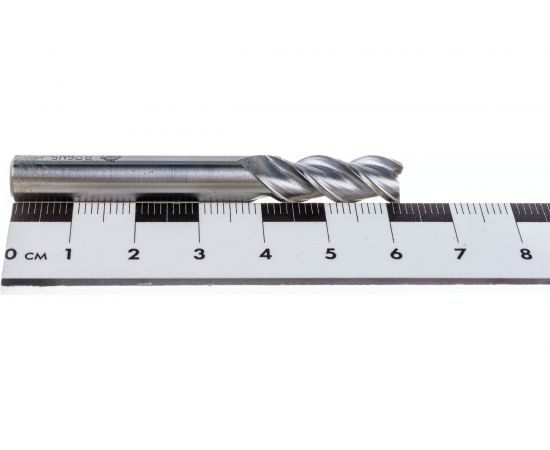 Фреза концевая (8х63х19 мм; 3 зуб.; хвостовик 8 мм; Р6М5) Туламаш ТМ 143269 – изображение 4
