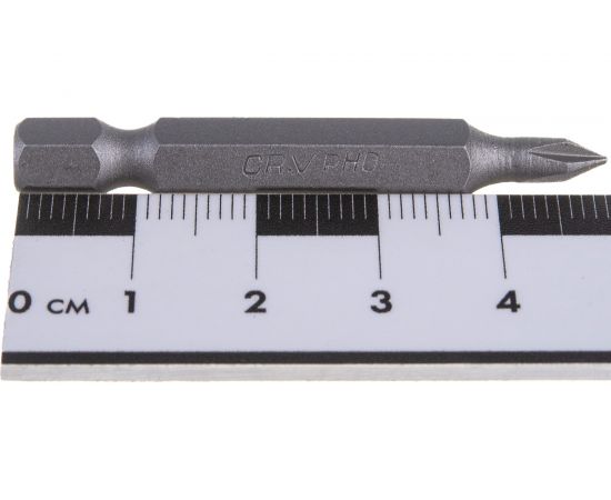Бита крестовая (РН0x50 мм; CrV; Е1/4"") CNIC 55155 – изображение 4