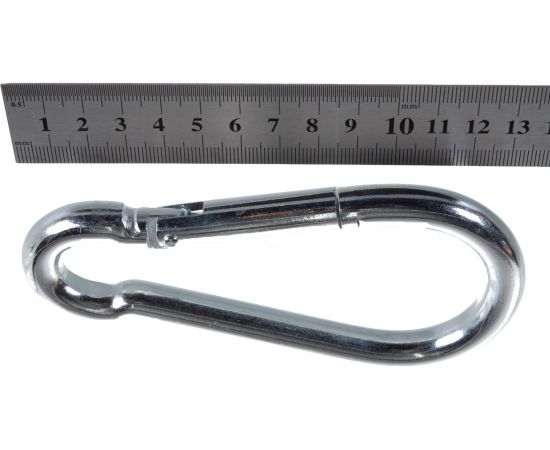 Пожарный карабин с защелкой Метизный двор 12 мм 4690441031655 – изображение 4