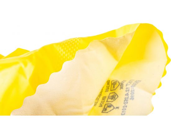 Лате��сные химостойкие перчатки АМПАРО Люкс р. XL, 3 пары 6850 (477566)-XL – изображение 6