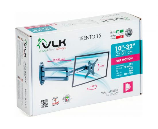 TV кронштейн VLK TRENTO 15 silver 51010 – изображение 7