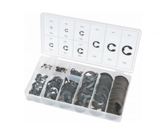 Набор Е-образных стопорных колец Сервис Ключ 300 предметов 73300 