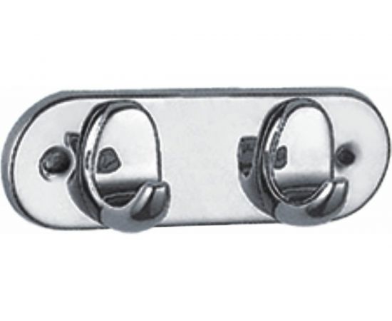 Настенные крючки для полотенец HAIBA металлические, хром HB1505-2 