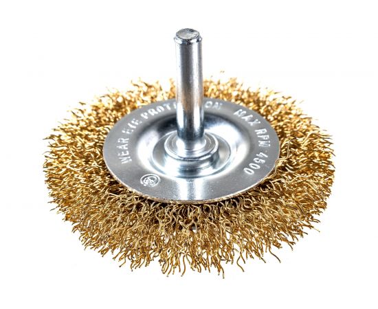 Кордщетка дисковая латунная 60 мм ROCKFORCE RF-BFR025 