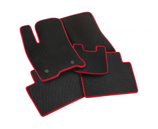 Коврики Vicecar ЕВА / EVA / ЭВА для Mazda CX-5 2017 EV28029-красный 