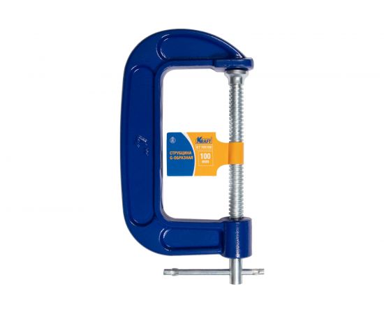 Струбцина KRAFT G-образная, 100 мм KT 705100 