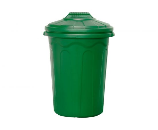 Бочка-бак 100л. хозяйственная, с крышкой цв. зелёный Тара.ру 25663 