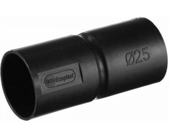Соединительная муфта для труб Экопласт MAG25 D25мм, цвет черный 42525BL 