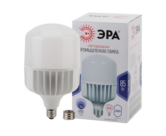 Светодиодная лампа ЭРА LED POWER T140-85W-6500-E27/E40, колокол, холодный Б0032088 